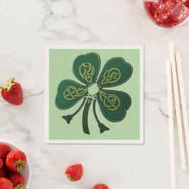 Guardanapo De Papel Green Shamrock 2025