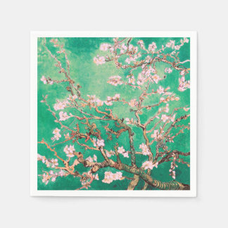 Guardanapo De Papel Green Van Gogh Almond Blossoms
