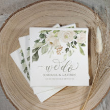 Greenery Foliage, Casamento Elegante Branco