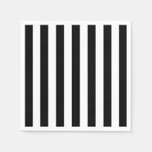 Grelhas Verticais Chic, Pretas E Brancas, Largas