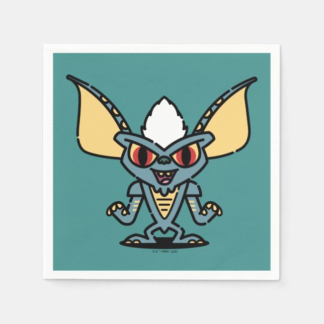 Guardanapo De Papel Gremlins | Stripe Cute Comic Character (Frente)