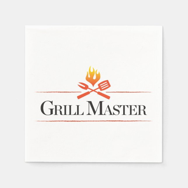 Guardanapo De Papel Grill Master (Frente)