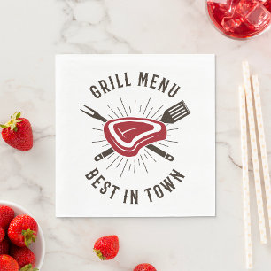 Guardanapo De Papel Grill Menu Best In Town