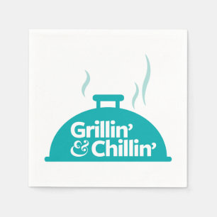 Guardanapo De Papel Grillin & Chillin