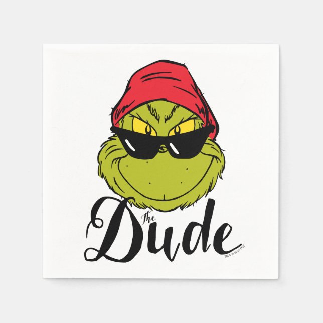 Guardanapo De Papel Grinch | O Cara (Frente)