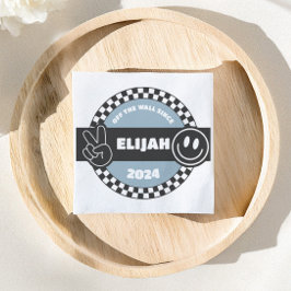 Guardanapo De Papel Groovy Hippie Birthday, skate controlado para rapa