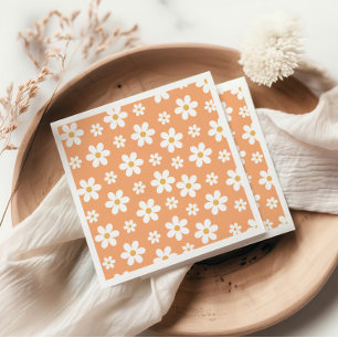 Guardanapo De Papel Groovy Retro Daisy Aricot