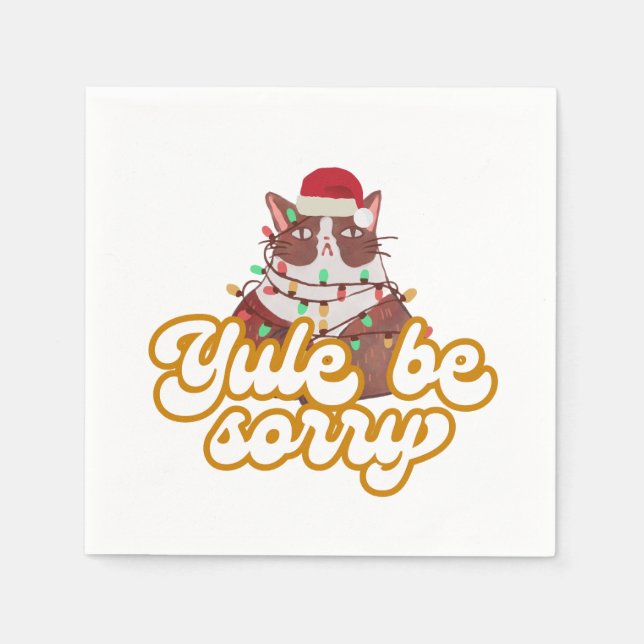 Guardanapo De Papel Grumpy Cat Napkins (Frente)