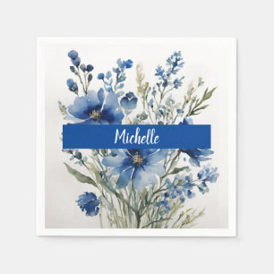 Guardanapo De Papel Grupo de Flores Moderno Profissional Minimalista