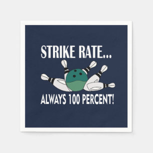 Guardanapo De Papel Grupo de Greve de Bola de boliches