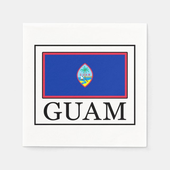 Guardanapo De Papel Guam (Frente)