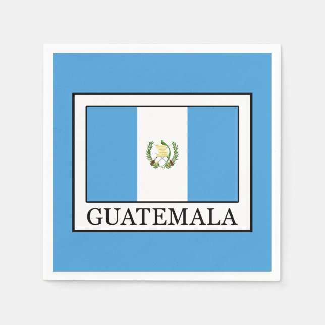 Guardanapo De Papel Guatemala (Frente)