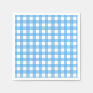 Guardanapo De Papel Guingão dos azul-céu