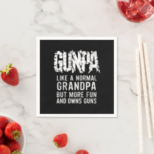 Guardanapo De Papel GUNPA Como um avô normal, mas mais divertido e pos