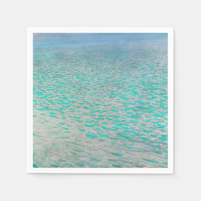 Guardanapo De Papel Gustav Klimt - Attersee (Frente)