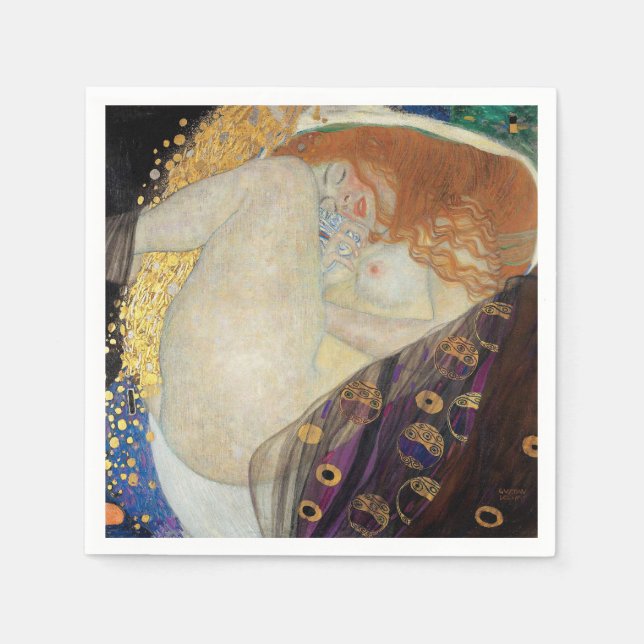 Guardanapo De Papel Gustav Klimt - Danae (Frente)