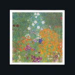 Guardanapo De Papel Gustav Klimt - Jardim Flor<br><div class="desc">Jardim Flor - Gustav Klimt em 1905-1907</div>