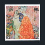 Guardanapo De Papel Gustav Klimt - Mulheres Amigas<br><div class="desc">Mulheres Amigas - Gustav Klimt,  Petróleo na Canvas,  1916-17 (destruído em 1945)</div>