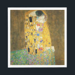 Guardanapo De Papel Gustav Klimt O Beijo Vintage Art Nouveau Painting<br><div class="desc">Gustav Klimt The Kiss Vintage Art Nouveau Painting The Kiss (Em alemão: Der Kuss) foi pintado pelo pintor simbolista austríaco Gustav Klimt entre 1907 e 1908, ponto alto de seu período de Ouro, quando pintou várias obras em estilo semelhante. A pintura é amplamente considerada uma obra-prima do início do período...</div>