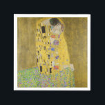 Guardanapo De Papel Gustav Klimt - The Biss<br><div class="desc">Kuss Beijo/Der - Gustav Klimt em 1907-1908</div>