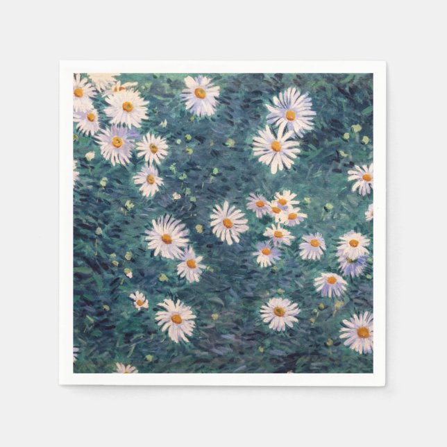 Guardanapo De Papel Gustave Caillebotte - Cama de Visitas, Detalhe (Frente)