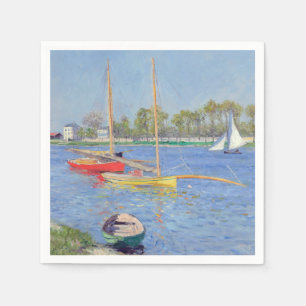 Guardanapo De Papel Gustave Caillebotte - O Sena na Argentina