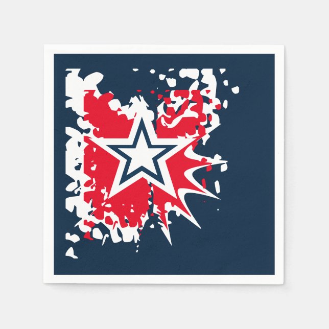 Guardanapo De Papel Guts & Glory Paper Napkins (Frente)