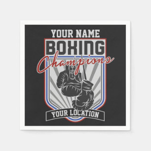 Guardanapo De Papel Gym de Malhação dos Campeões in a box Personali