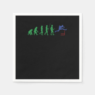 Guardanapo De Papel Gymnast Runner De Rastreio E Campo Executando O Gi