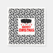 HAIRY MERRY CHRISTMAS FACE EM BRANCO PRETO