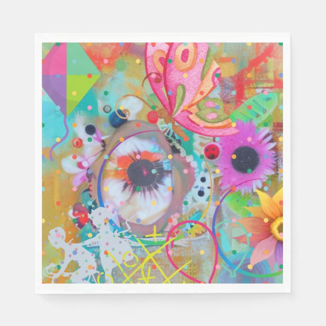 Guardanapo De Papel Halcyon Days (Frente)