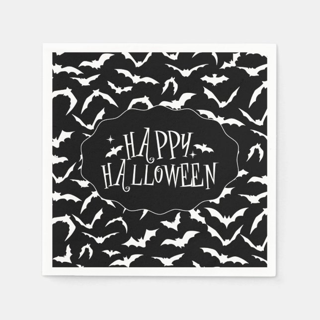 Guardanapo De Papel Halloween  (Frente)