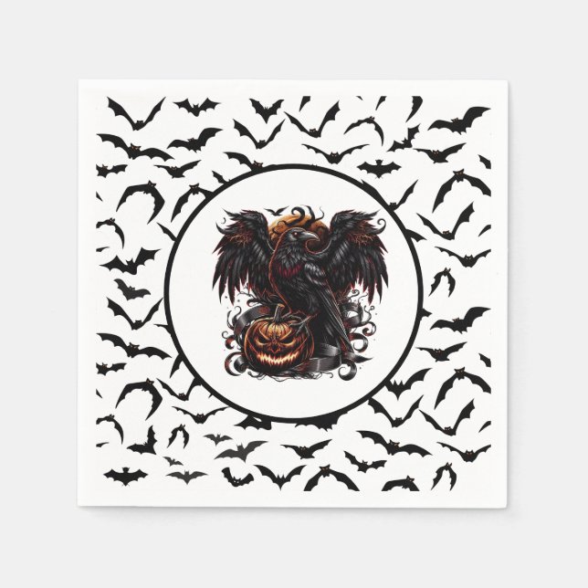 Guardanapo De Papel Halloween (Frente)