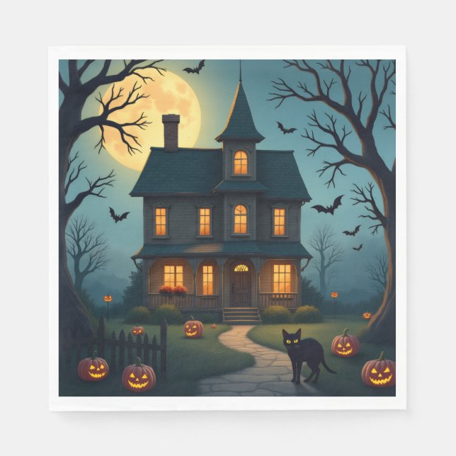 Guardanapo De Papel Halloween (Frente)