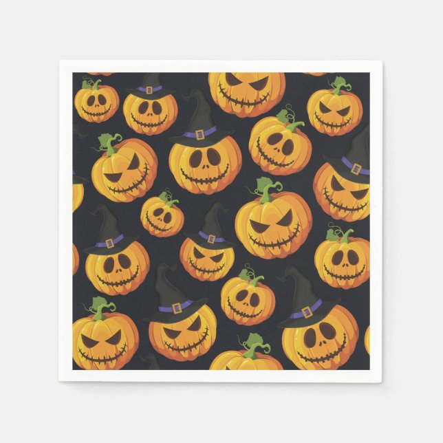 Guardanapo De Papel Halloween (Frente)