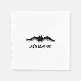 Guardanapo De Papel Halloween Bat, Vamos Hang Out