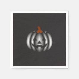 Guardanapo De Papel Halloween black pumpkin