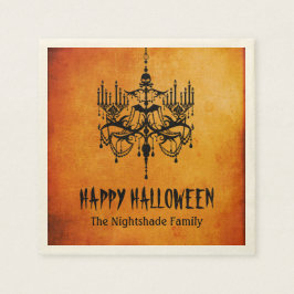 Guardanapo De Papel Halloween Chandelier Paper Napkins