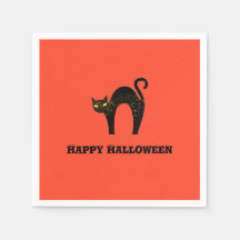 Halloween de Gato Negro Assustador