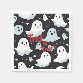 Guardanapo De Papel Halloween de Trick Treat House Assombrado