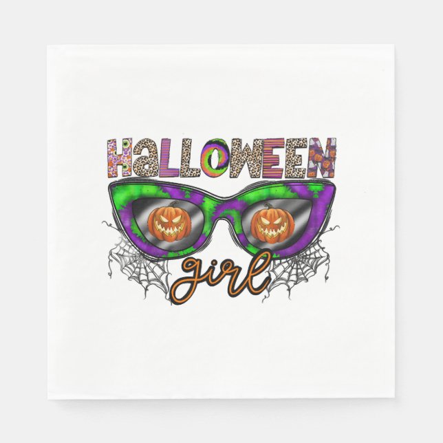 Guardanapo De Papel Halloween Girl (Frente)
