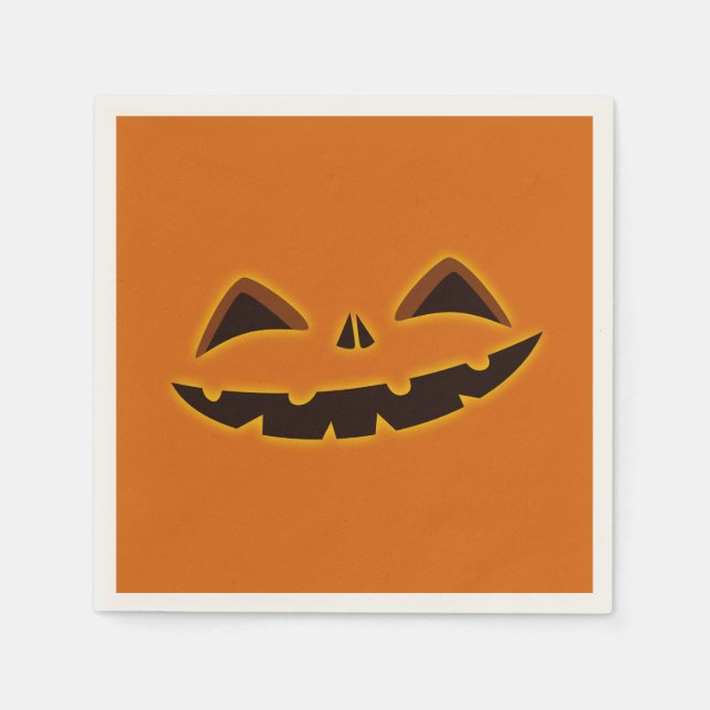 Guardanapo De Papel Halloween Gourd Halloween (Frente)