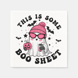 Guardanapo De Papel Halloween Humoroso: "Este é um pouco de festas de