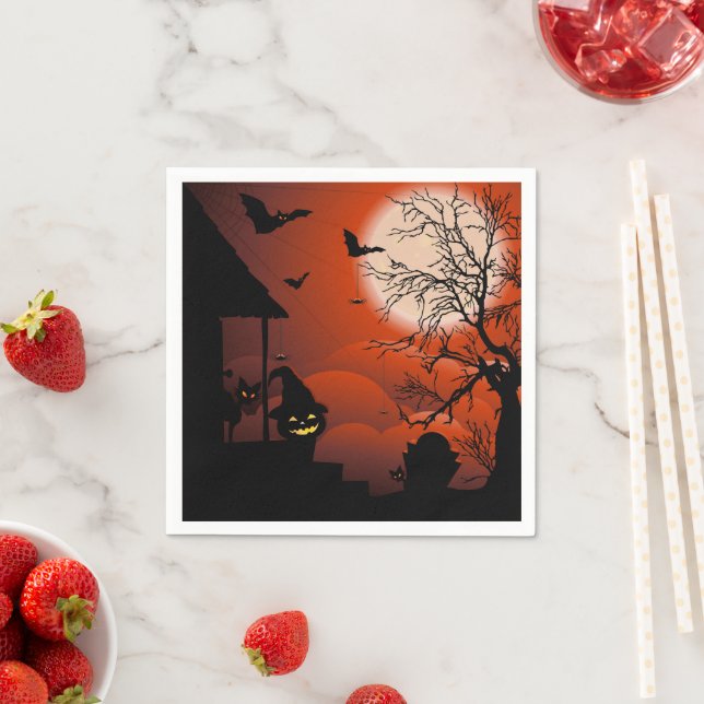 Guardanapo De Papel Halloween Malody Moonlight Nightare (Insitu)