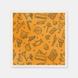 Guardanapo De Papel Halloween Napkins