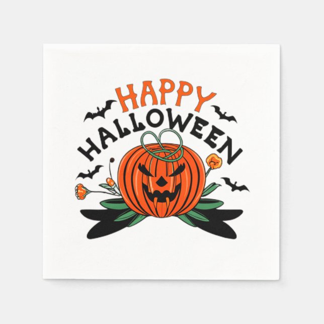 Guardanapo De Papel Halloween Napkins (Frente)