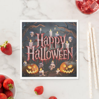 Guardanapo De Papel Halloween - Papel Napkin