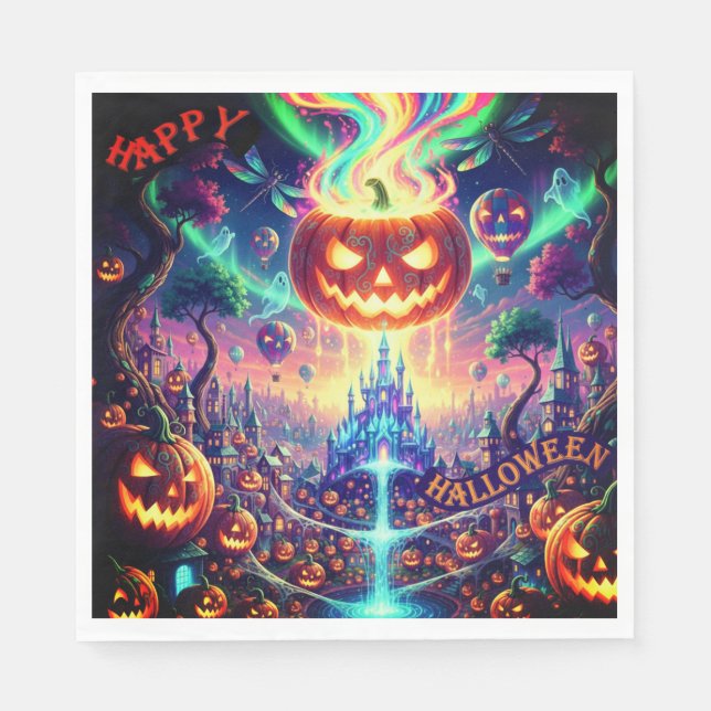 Guardanapo De Papel Halloween Paper Napkin (Frente)