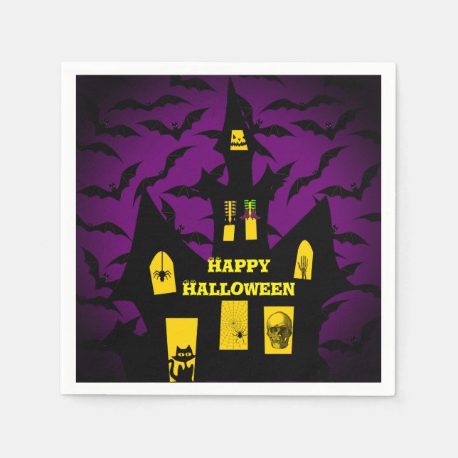 Guardanapo De Papel Halloween Paper Napkins (Frente)