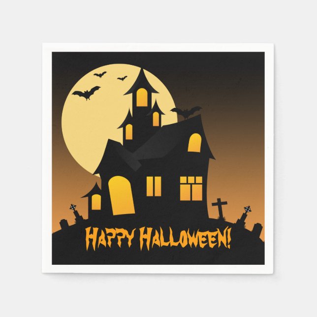 Guardanapo De Papel Halloween Paper Napkins (Frente)